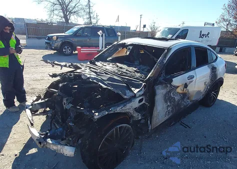 2023 Mercedes-Benz Amg Glc 43 4Matic Coupe z USA, uszkodzony, nr VIN W1N0J6EB2PG149336